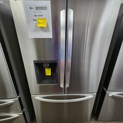 LG 26CF REFRIGERATOR 1299! 1 YEAR WARRANTY INCLUDED!  COUNTERDEPTH!