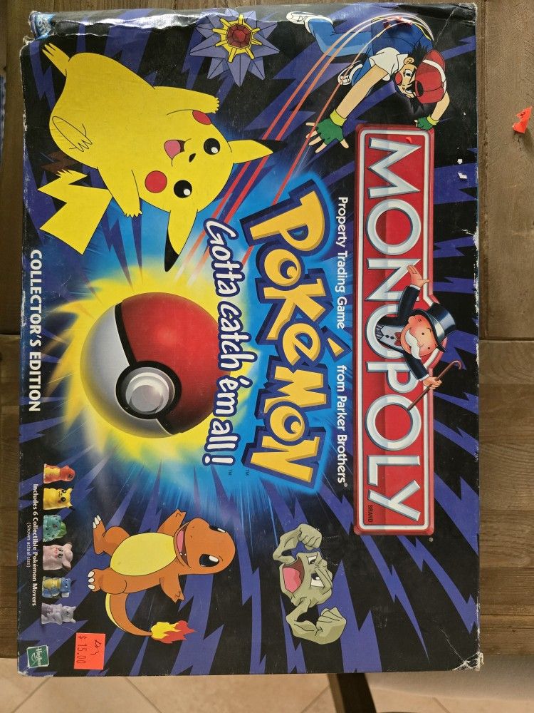 Pokemon Monopoly Vintage 1999