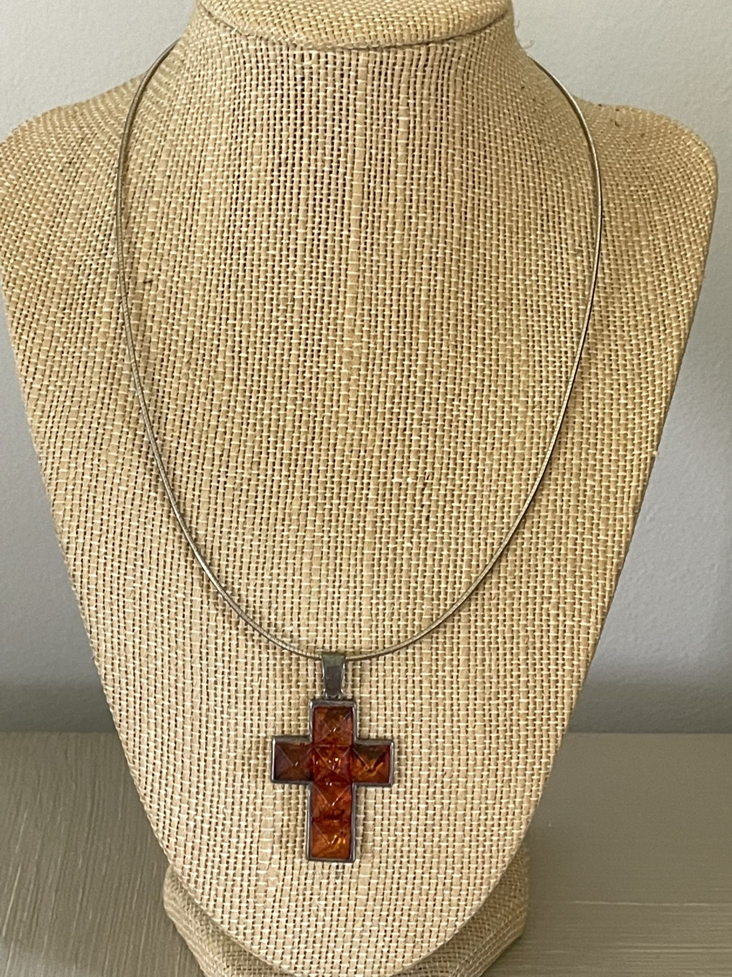 Silver 925 Baltic Amber Pendant