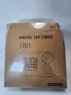 Water Timer for Outdoor Garden Hose, Hose Timer with Rain Delay/Manual Mode