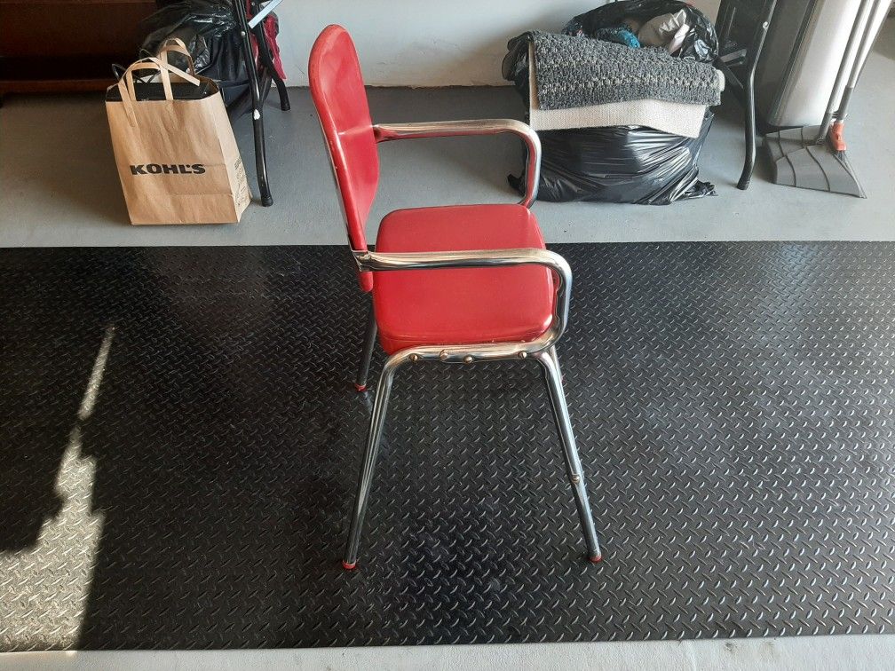 ChildsTable Chair 1950s Or 60s