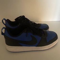 Nike Court Borough Low GS Blue/Black Size 5Y