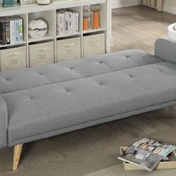 Brand New Mid Century Modern Sofa Bed Sleeper Futon Financing Available 