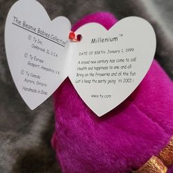 Ty Beanie Baby  MILLENIUM 