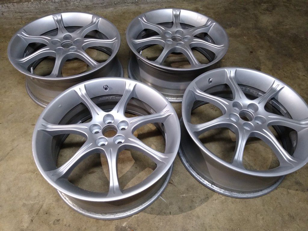 Enkai wheels 18x7 set of 4 """5x100""