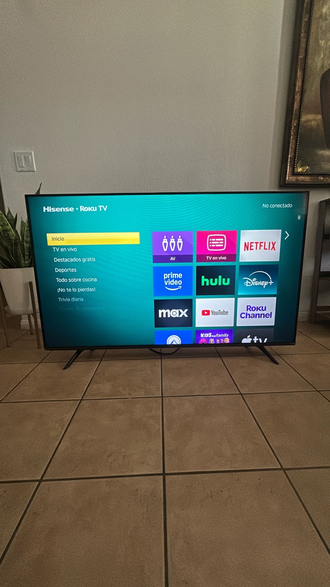 Hisense β’ Roku TV. 58β