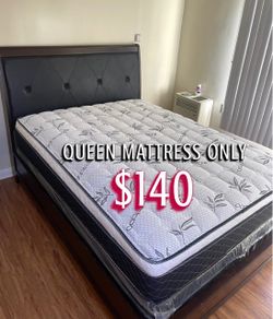 New Queen mattress only $140