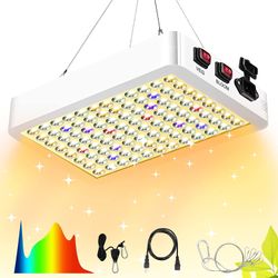 1000W LED Grow Light Sunlike, UV-IR Included Full Spectrum Plant Light, Grow Lights for Indoor Plants Greenhouse Hydroponic Growing Lamps with Veg Blo