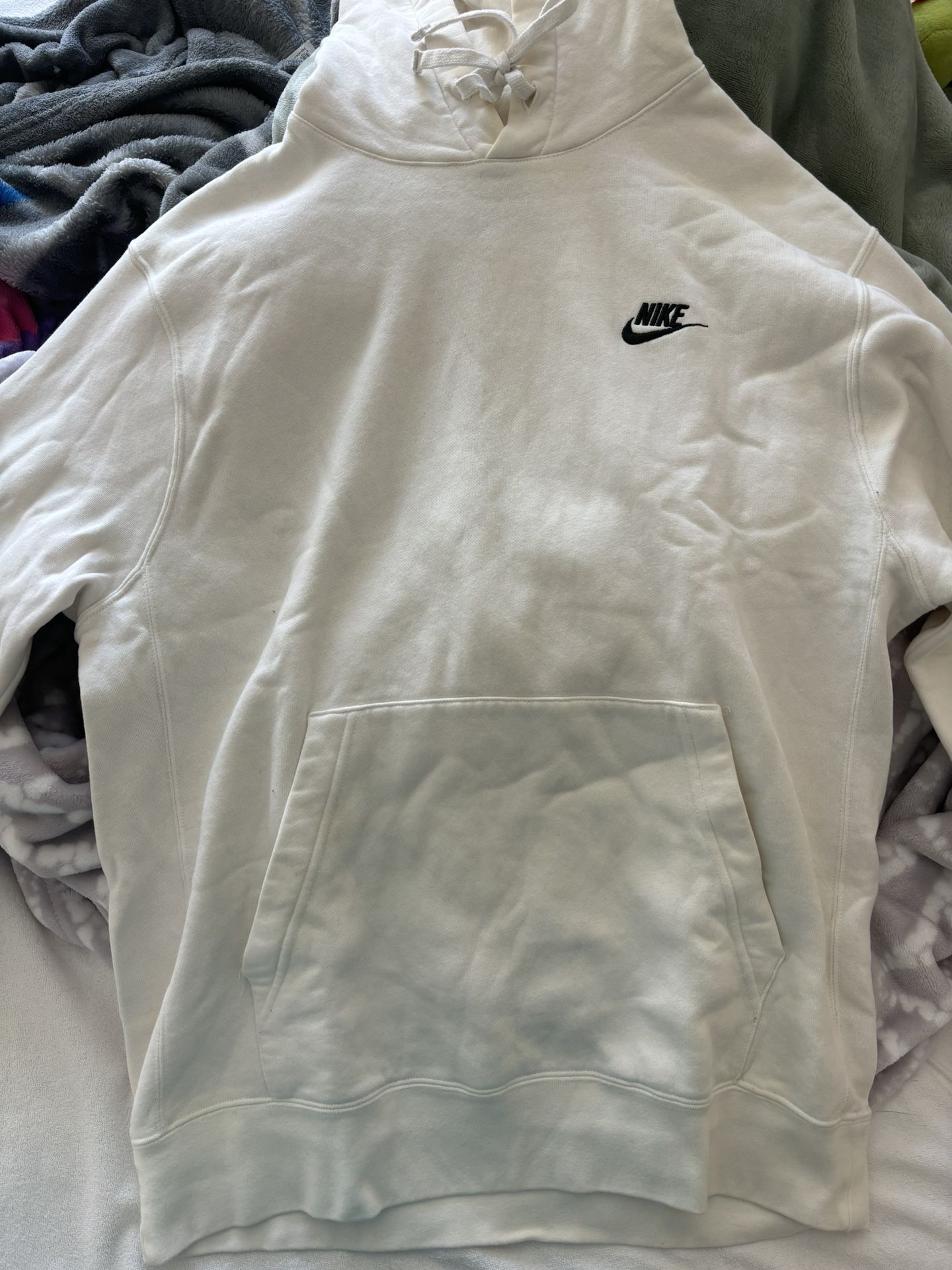White Nike Hoodie