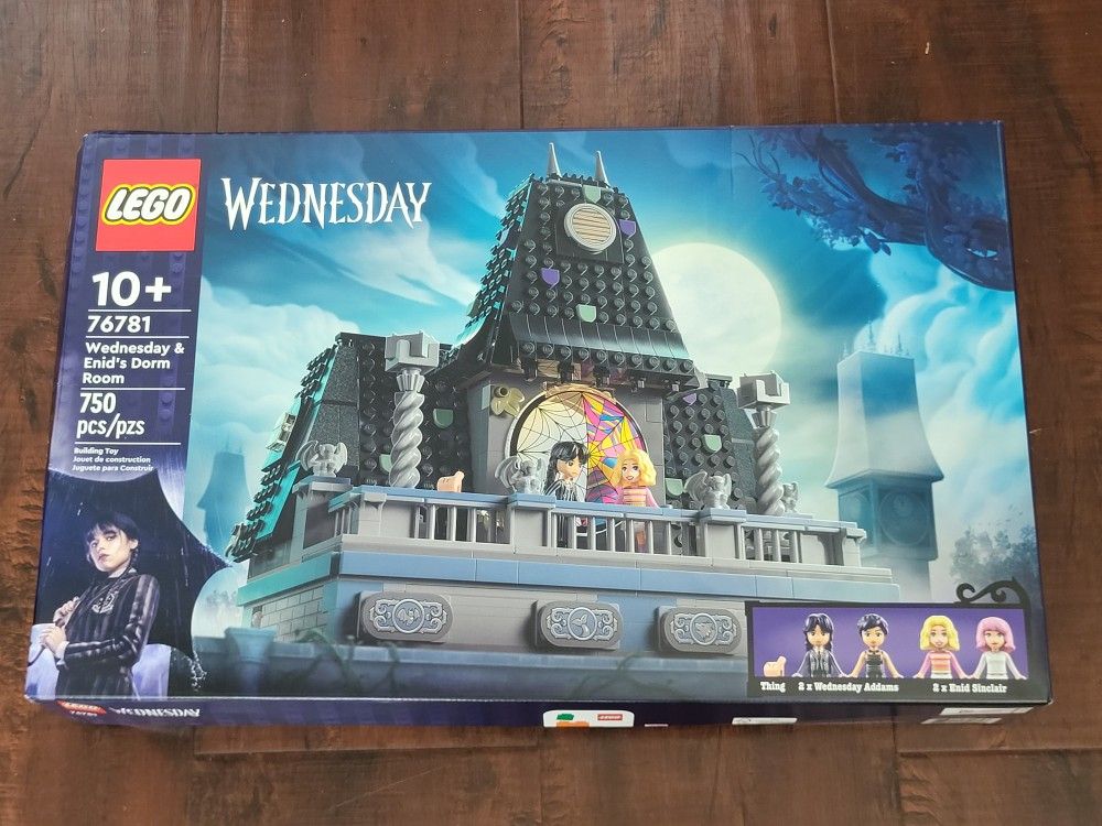 Lego Wednesday & Enid's Dorm Room 76781 New Box Has A Small Dent