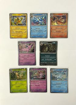 Set of 8 Cosmos Holo Costco Promos Prismatic Eevee Evolutions NM