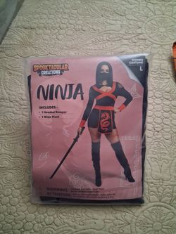 Ninja Costume (Available in Large size only)