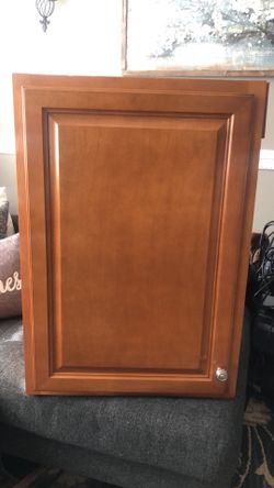 Beautiful All Wood Top Cabinet Size 21 By 12