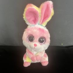 TY BEANIE BABIE EASTER BUNNY! SUPER COLORFUL !!