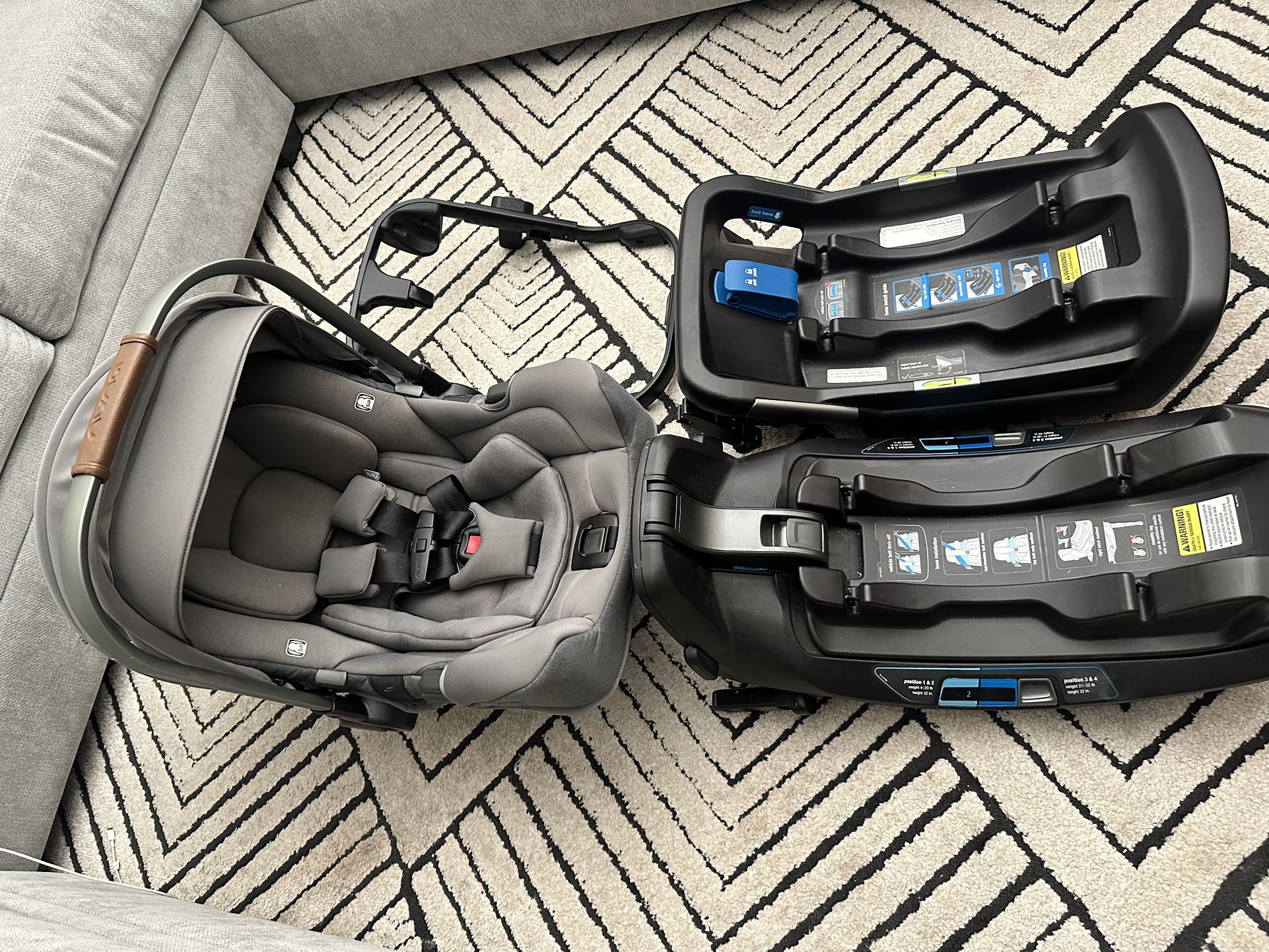 Nuna pipa RX Infant Car Seat (Granite)
