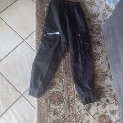 Black Cargo Pants