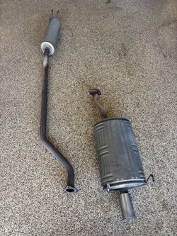 OEM Acura rsx base exhaust / muffler and midpipe