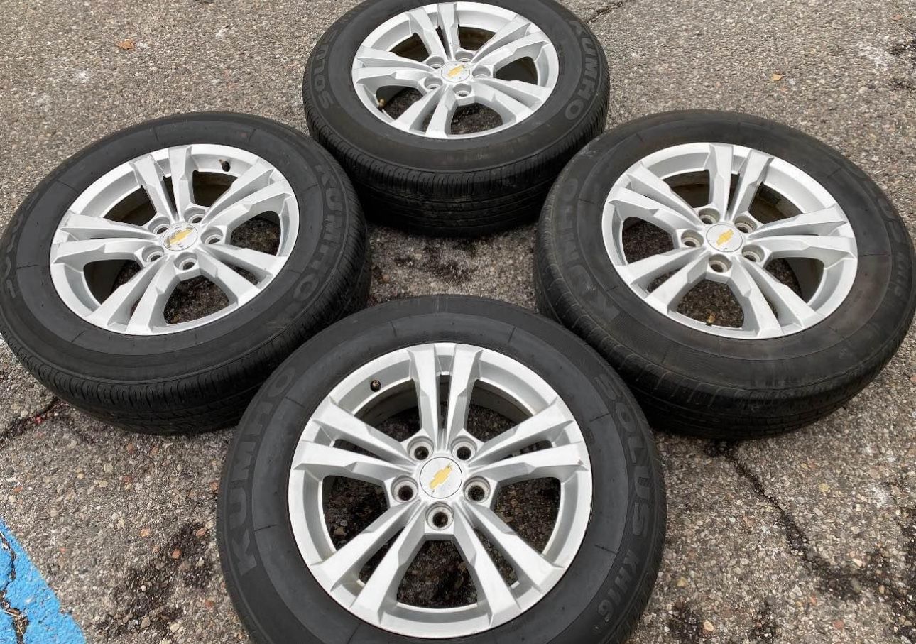 17” Factory OEM Chevrolet Chevy Equinox GMC Terrain We Finance Rims Wheels Tires Set 