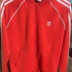 Adidas Red Track Jacket