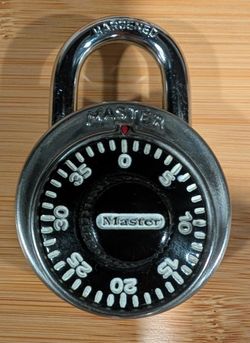 "New" Master Combination Lock