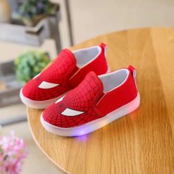 SpiderMan Light Up Shoes 