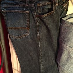 Men’s Arizona jeans, 34X 34, Boot cut,g Boot Cut, Gently used