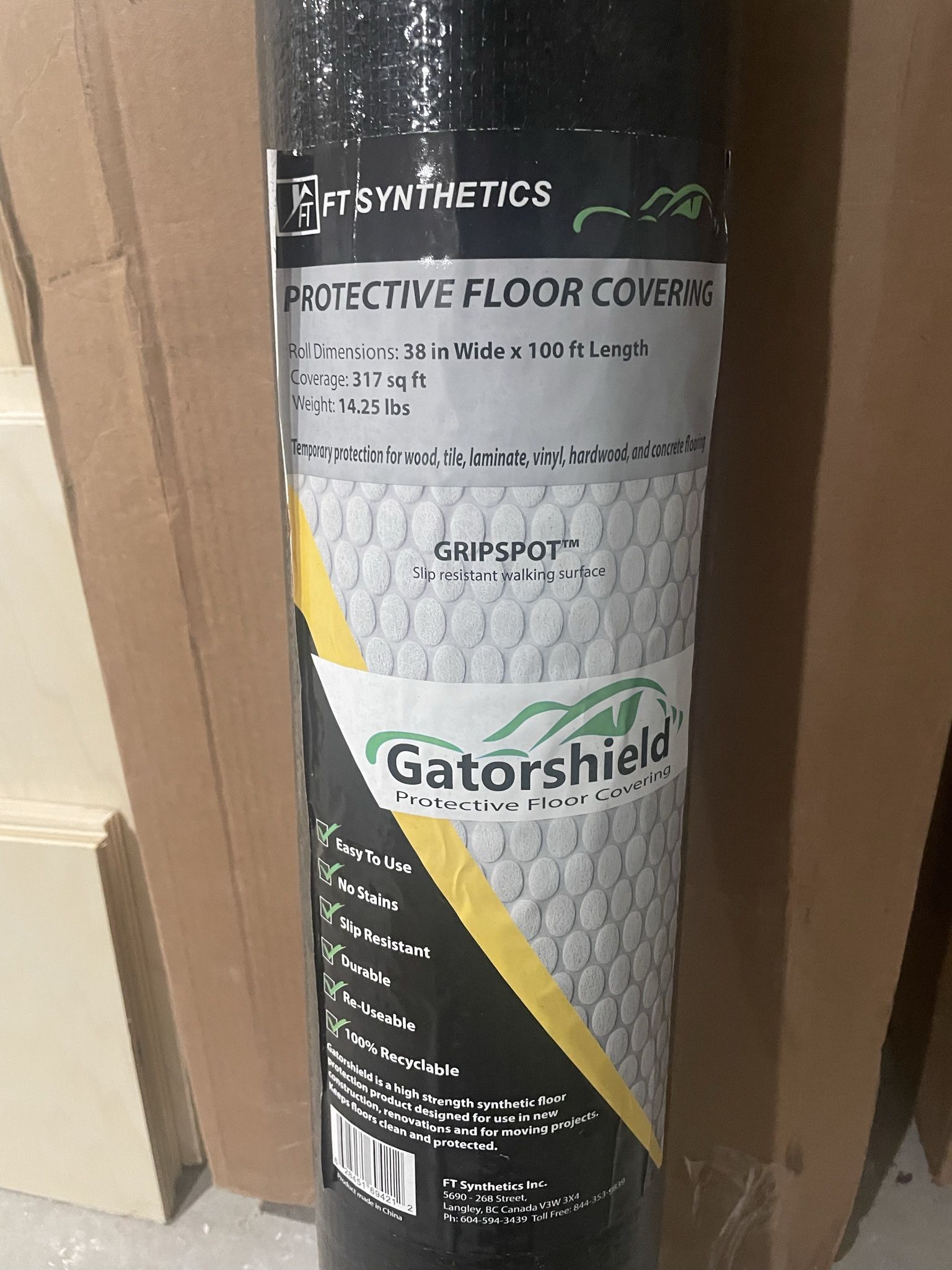 GatorShield Protective Floor Covering