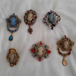 NEW CAMEO PINS $12 EACH