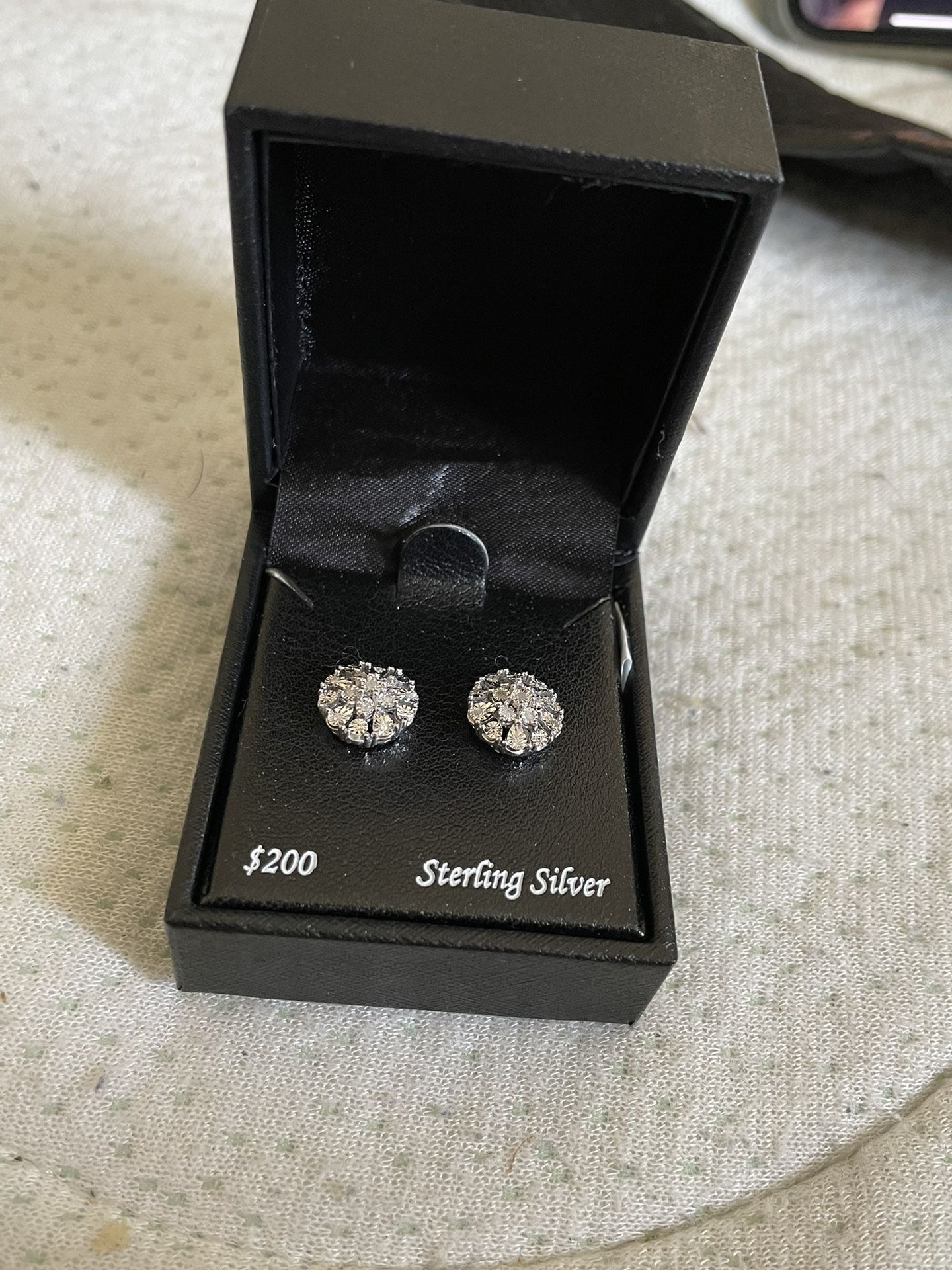 Bridge Diamond Earrings 1/10 Ear Ss 