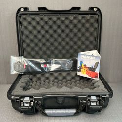 Nanuk 923 Hard Case / Foam (Black, 16.7L) with TSA Latch Retrofit Kit And Shoulder Strap 
