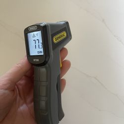 General Tools Non-Contact Digital Laser Temperature Gun, Thermal Detector, -4 to 608 degrees F (-20 to 320 degrees C) - For Cooking/BBQ/Food/Fridge/Pi