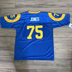 Vintage St Louis Rams Deacon Jones Stitched Jersey 