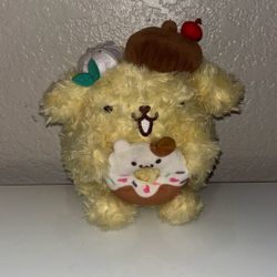 Pompompurin Sanrio Nakajima Corporation Pudding A La Mode Plush