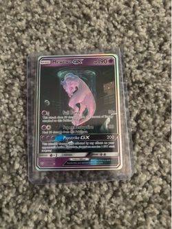 Mewtwo gx secret rare