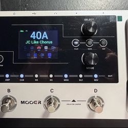 Mooer GE150 Pro Guitar Effects Amp Modeler