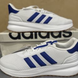 Adidas X PLR Path White Blue Gum Mens Athletic Sneaker Size 11.5
