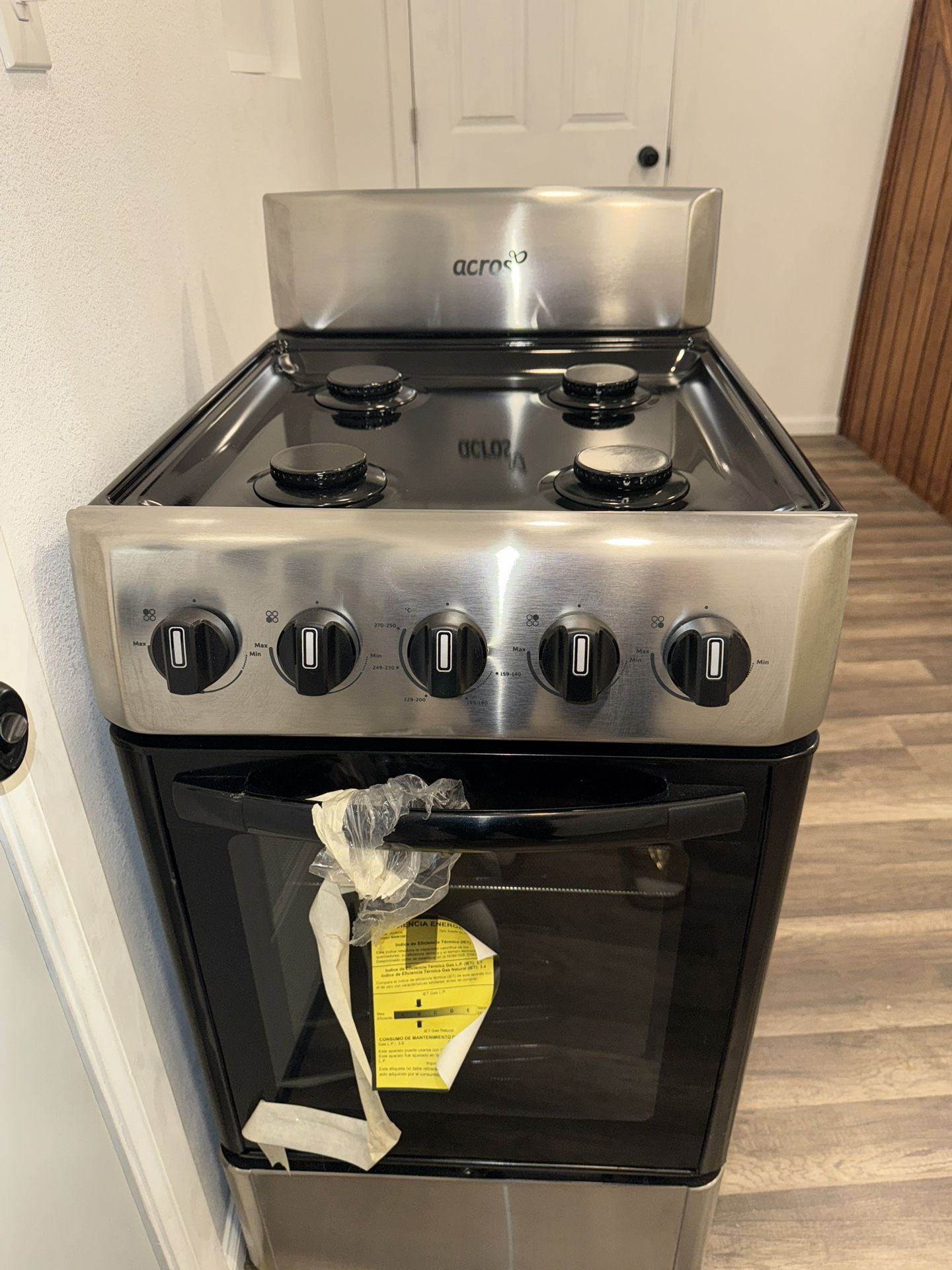 20” Gas Stove