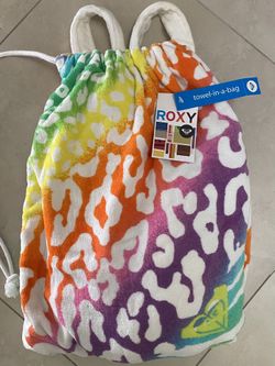 Roxy Beach Towel Backpack 