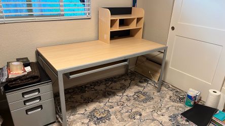 Desk + Mini Shelf