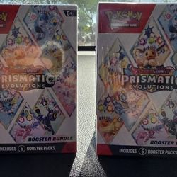 Pokemon Prismatic Booster Bundle