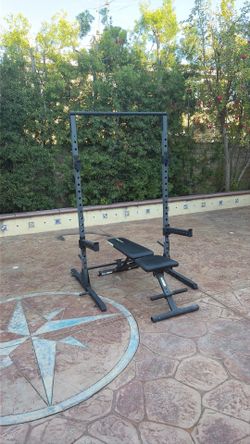 Fitness Reality 810XLT Power Rack + Adjustable Bench