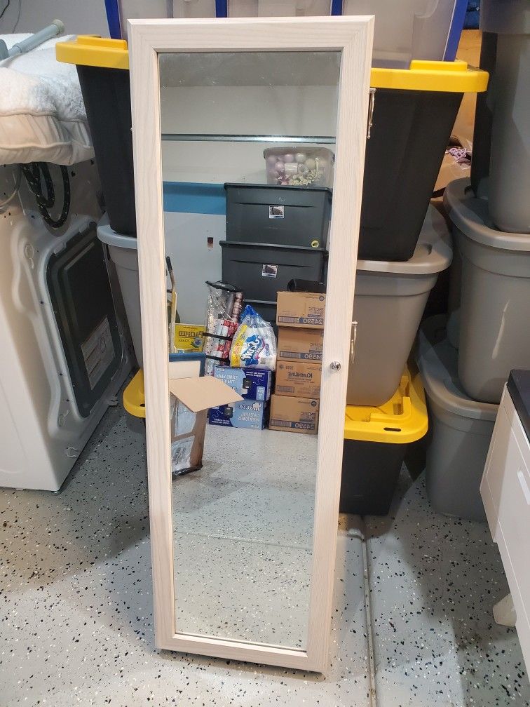 Mirror Jewelry Cabinet 