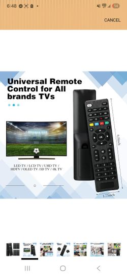 TV Remote Universal Replacement Compatible with All Smart TV 