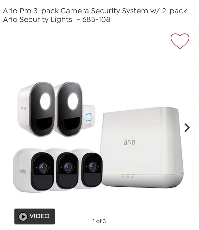 Arlo Pro Camera and Lights