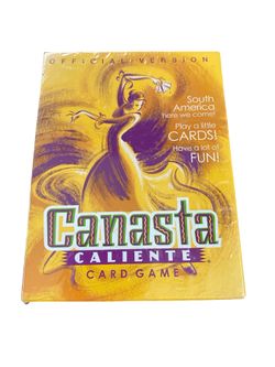 Canasta Caliente Card Game Official Version Parker Brothers 2001