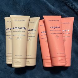 Spa Scentials Repair & Smooth Foot Scrub And Cream