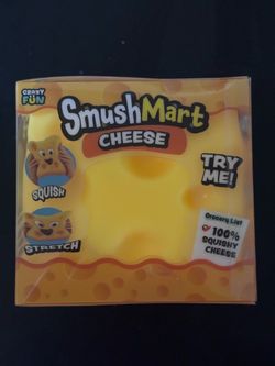 Smushmart Cheese Squishy