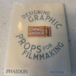 NEW “Designing Graphic Props for Filmmaking” Book – Phaidon – Still Sealed 