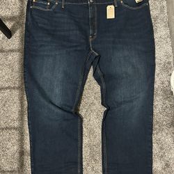 dark blue levi pants 