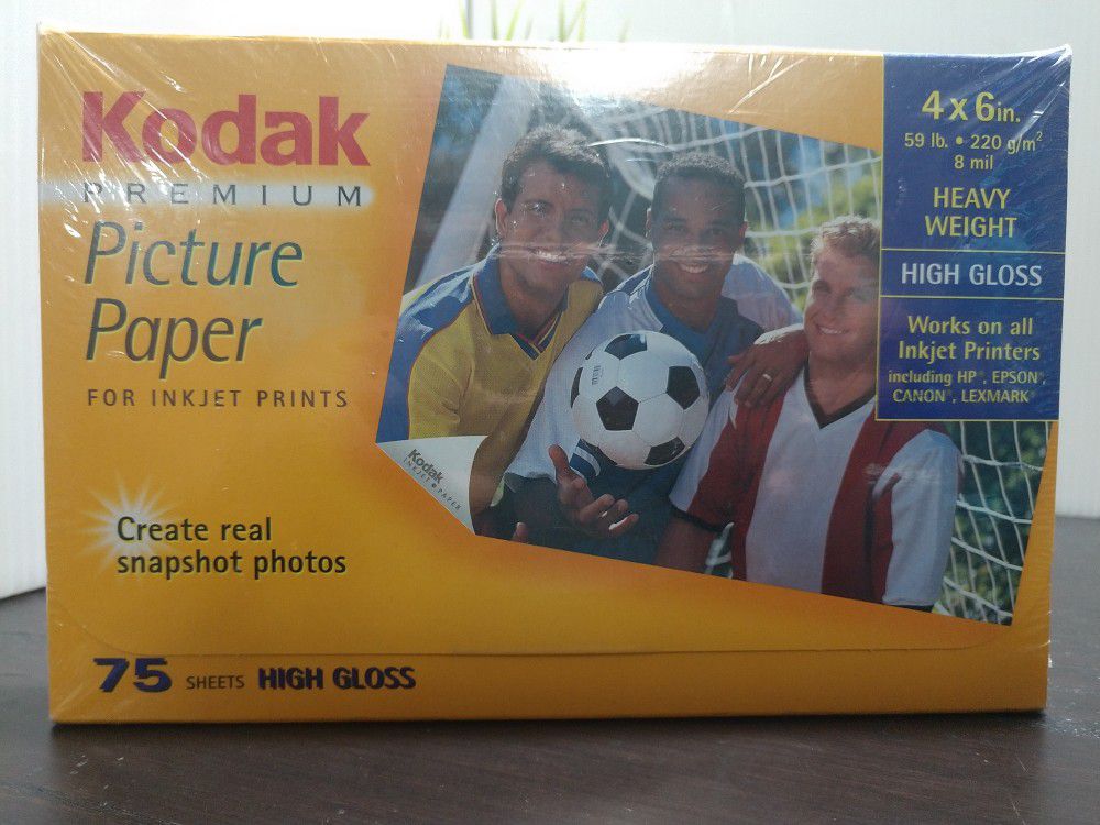 Kodak premium picture paper